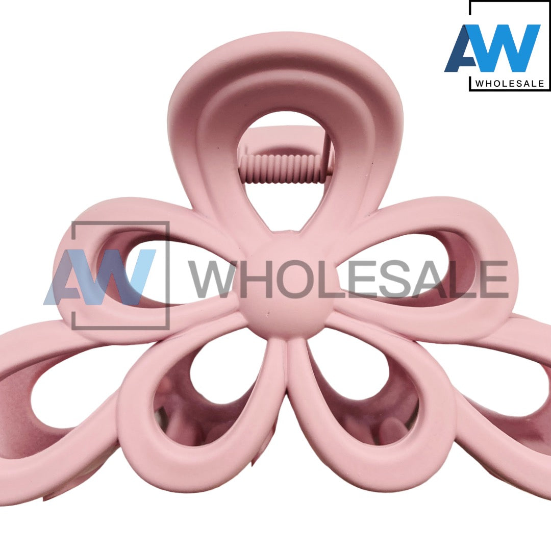 AB-834 (12 pcs) Matte 11 cm Hair Clamps
