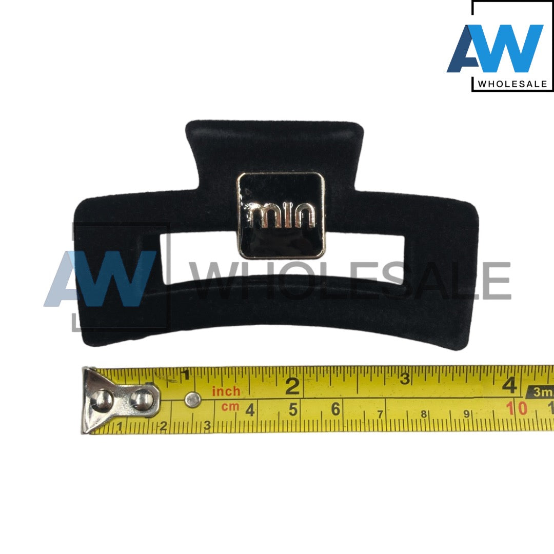 AB-861 (12 pcs) Textured 9 cm Hair Clamps