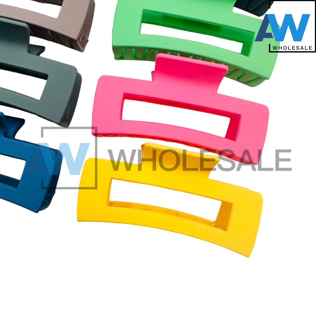 AB-868 (12 pcs) Matte 11 cm Hair Clamps