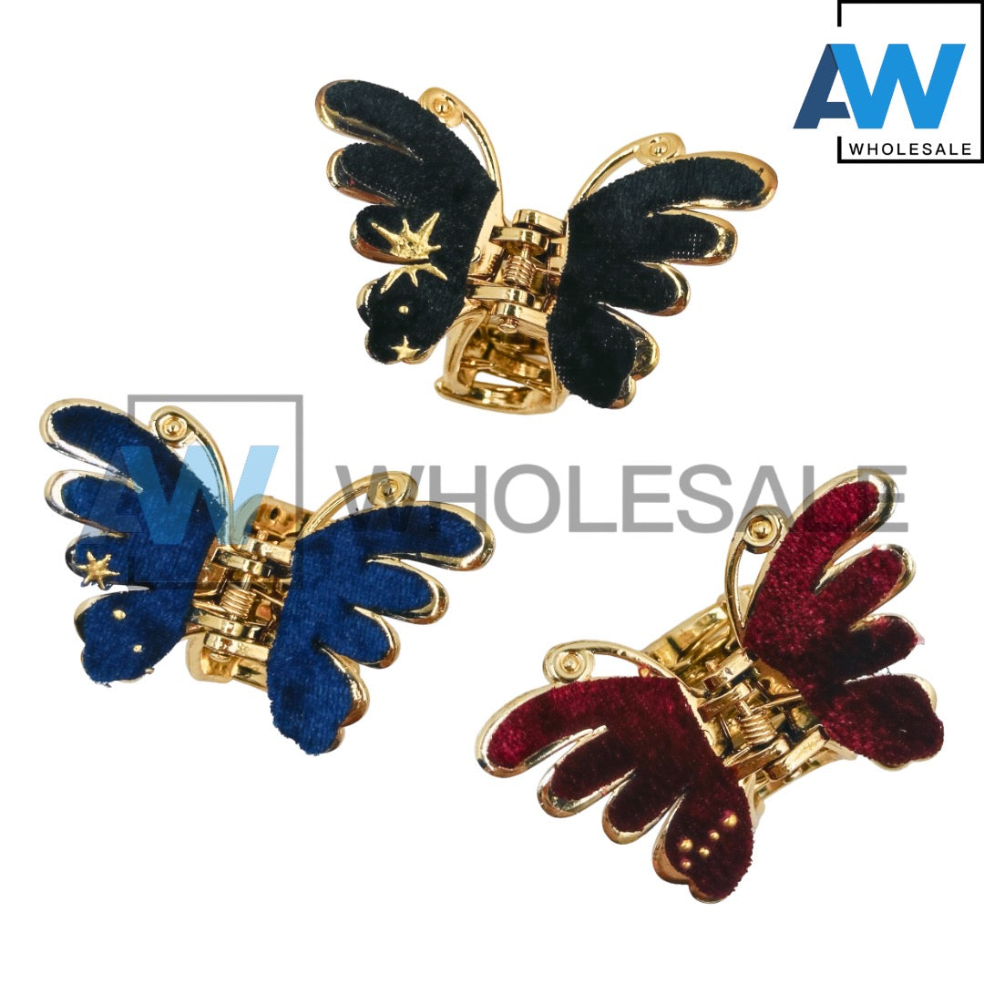 AB-976 (12 pcs) Fabric 5.5 Hair Clamps
