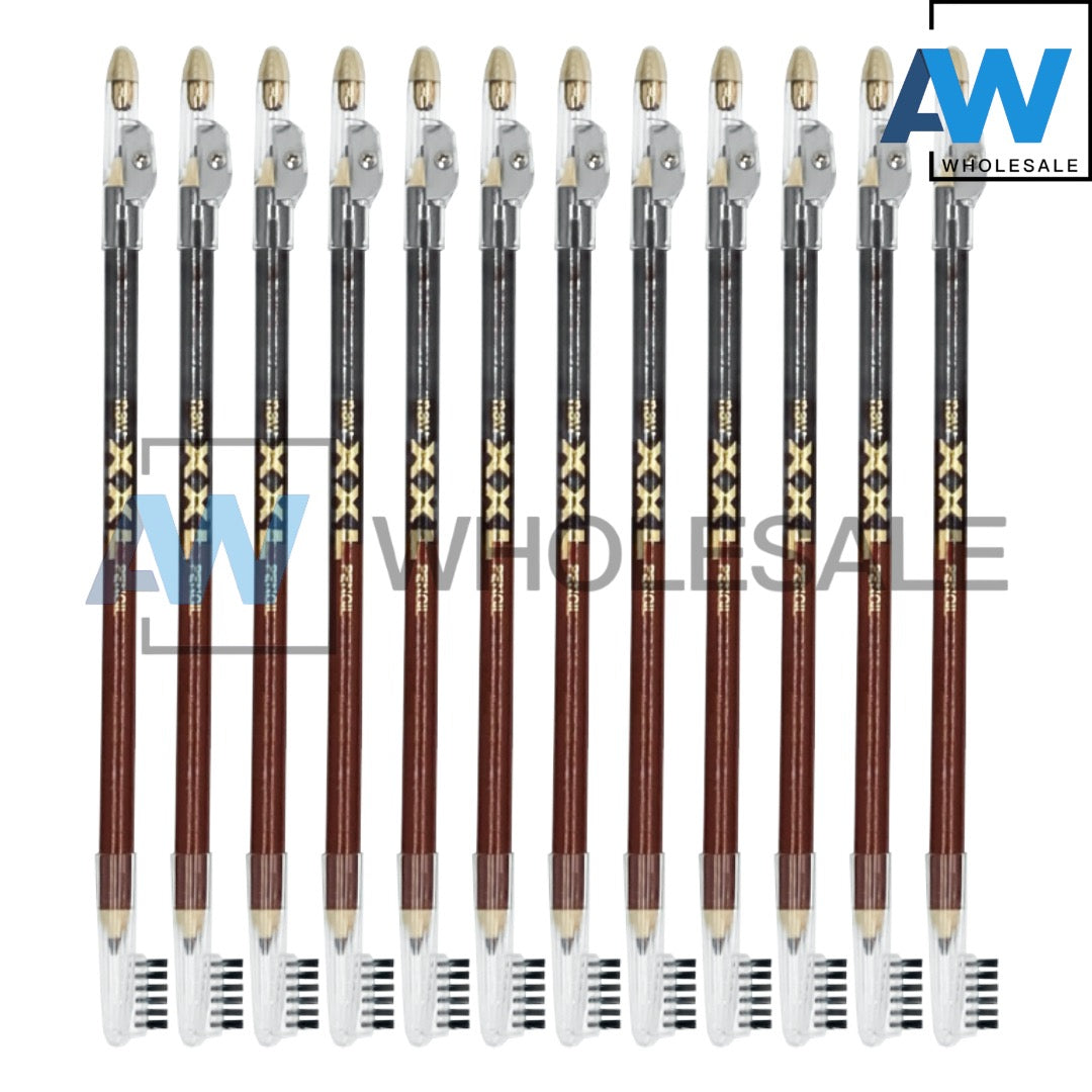 CM-61 (12 pcs) Brown Eyeliner With Brush