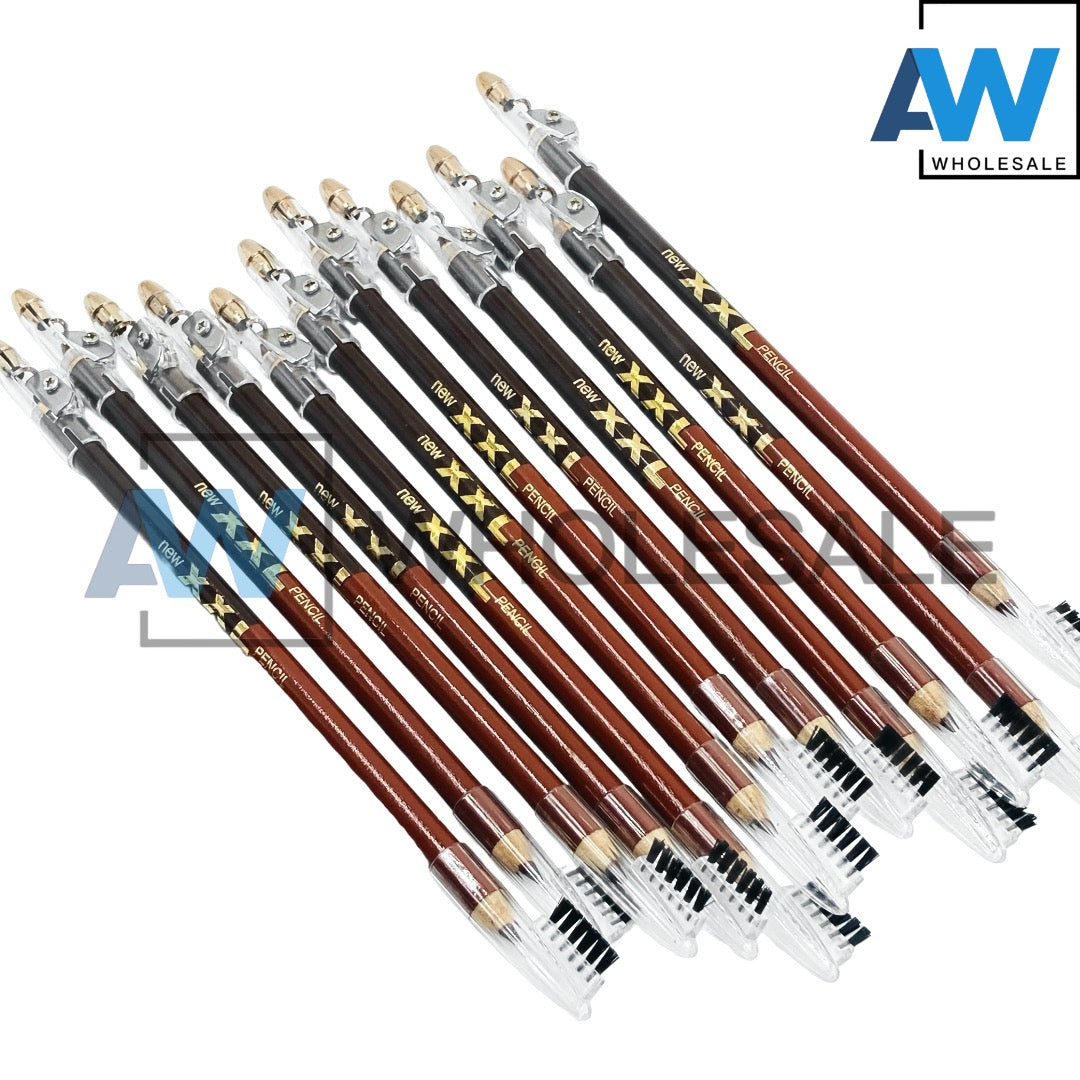 CM-61 (12 pcs) Brown Eyeliner With Brush