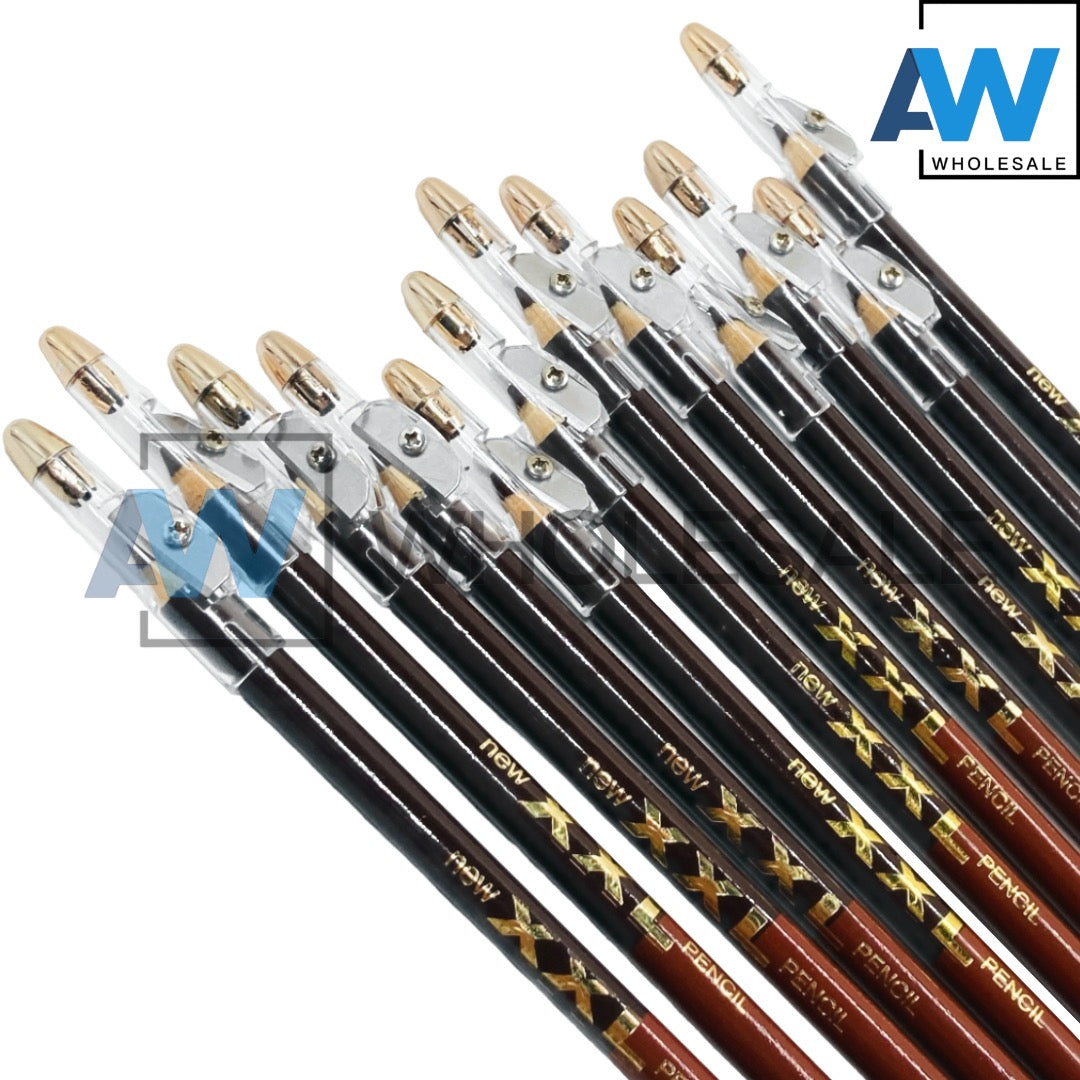 CM-61 (12 pcs) Brown Eyeliner With Brush