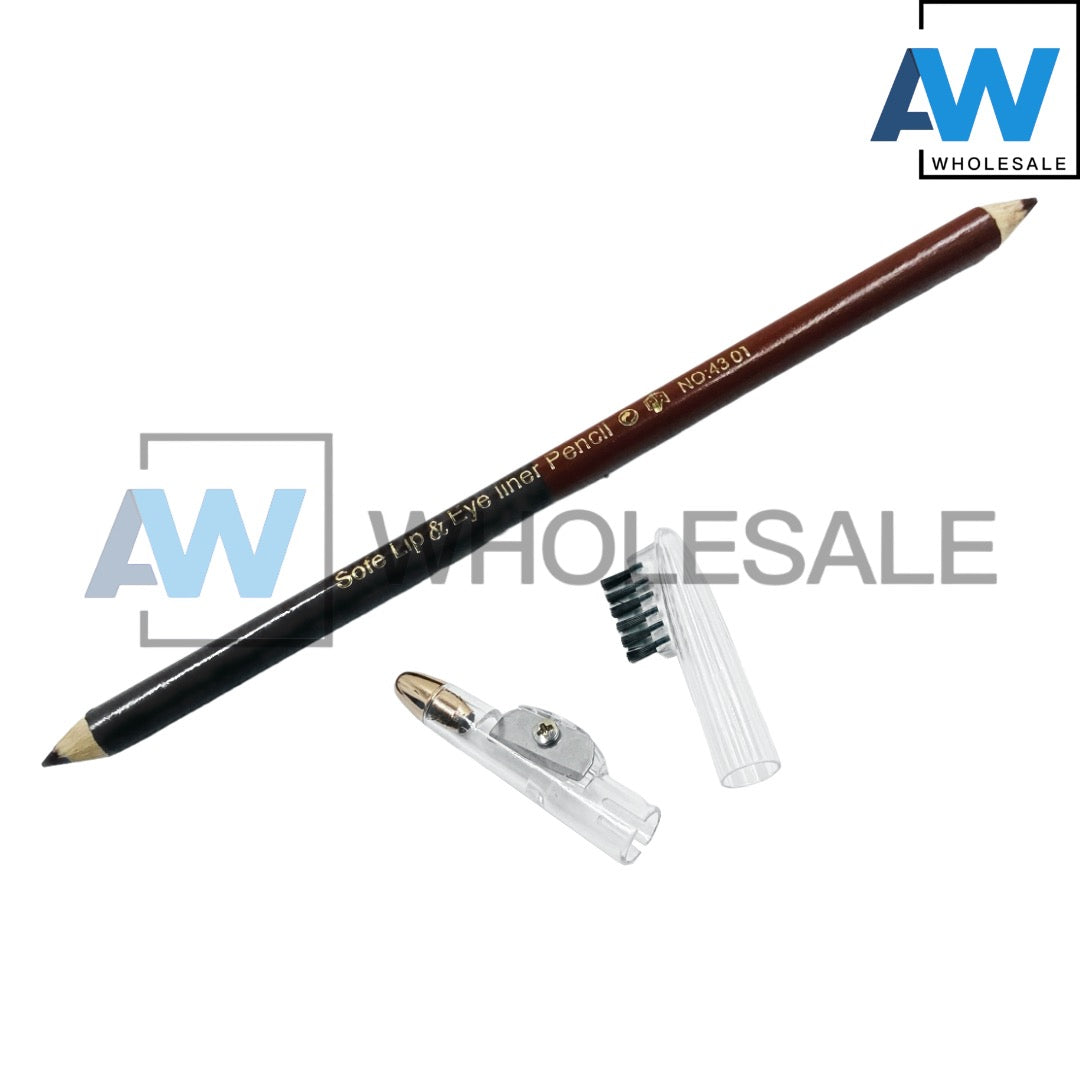 CM-61 (12 pcs) Brown Eyeliner With Brush