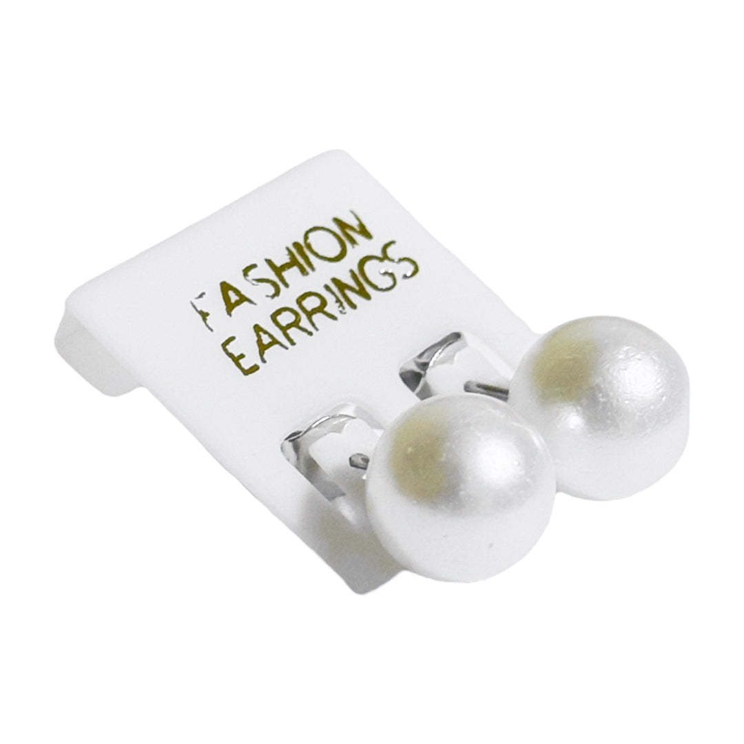 EA-45/EA-46/EA-47 (1 card) Pearl Stud Earrings