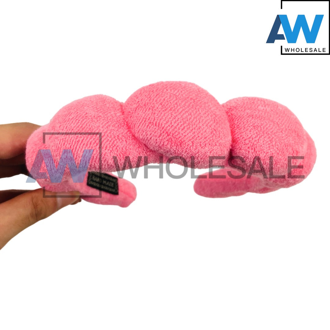 HB-06A (6 pcs) Plush 3 cm Thick Headbands