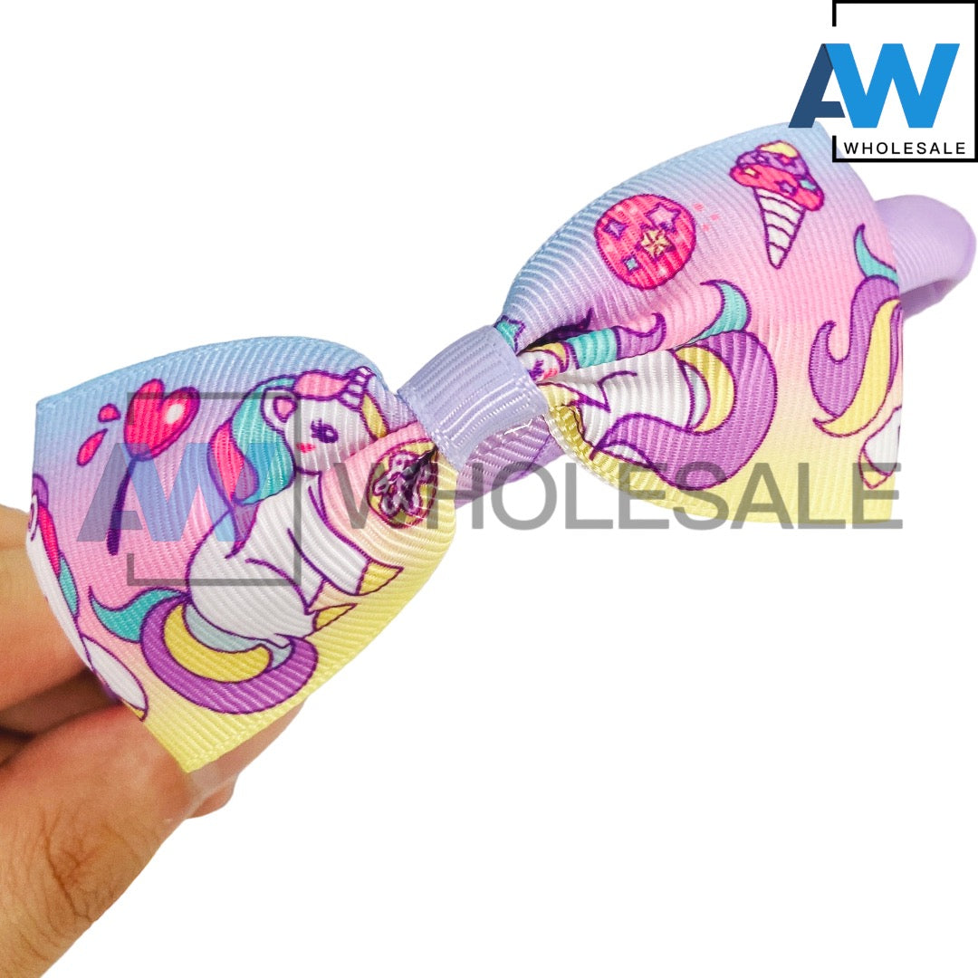 HB-1483 (12 cards) 3 in 1 Set Fabric Headbands