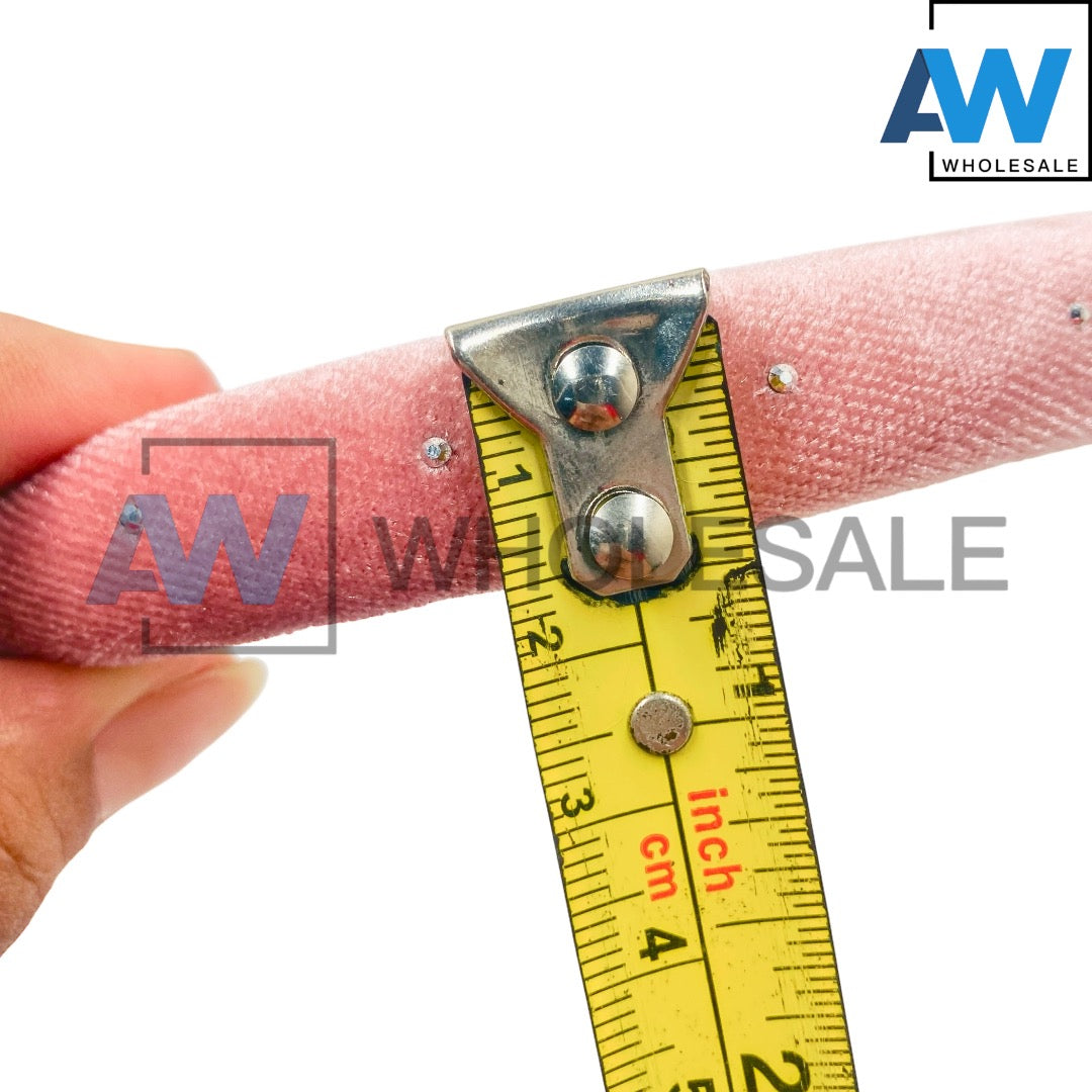 HB-1595 (12 pcs) Fabric 1.5 cm Thick Headbands