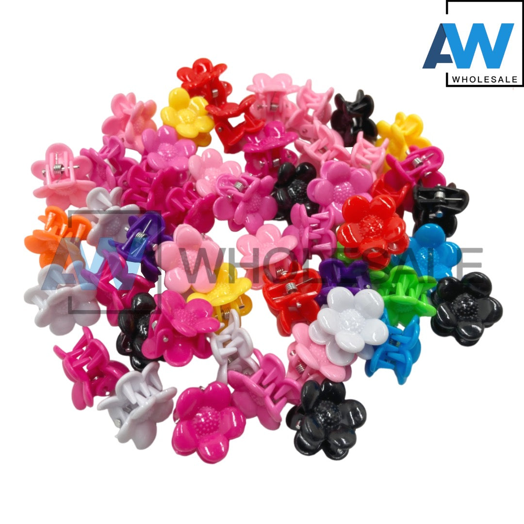 HC-15 (50 pcs) 2 cm PVC Hair Clips