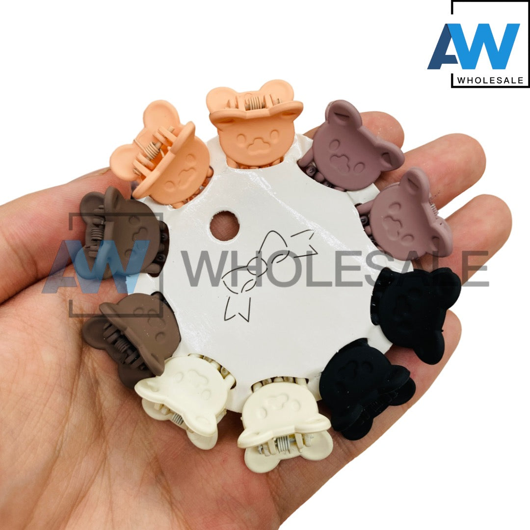 HC-18 (12 cards) 2 cm Hair Clips