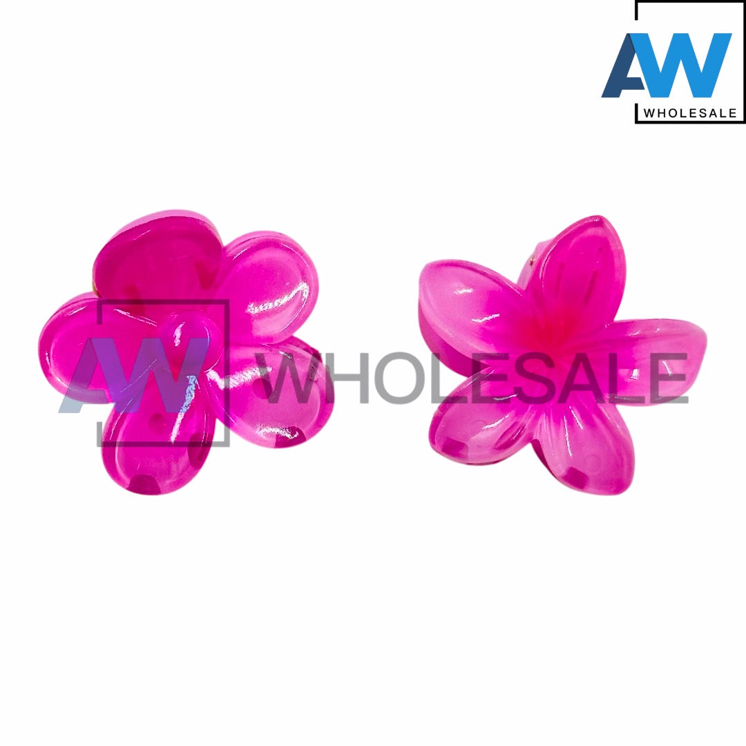 HC-53 (6 pcs) Glossy 4 cm Hair Clips
