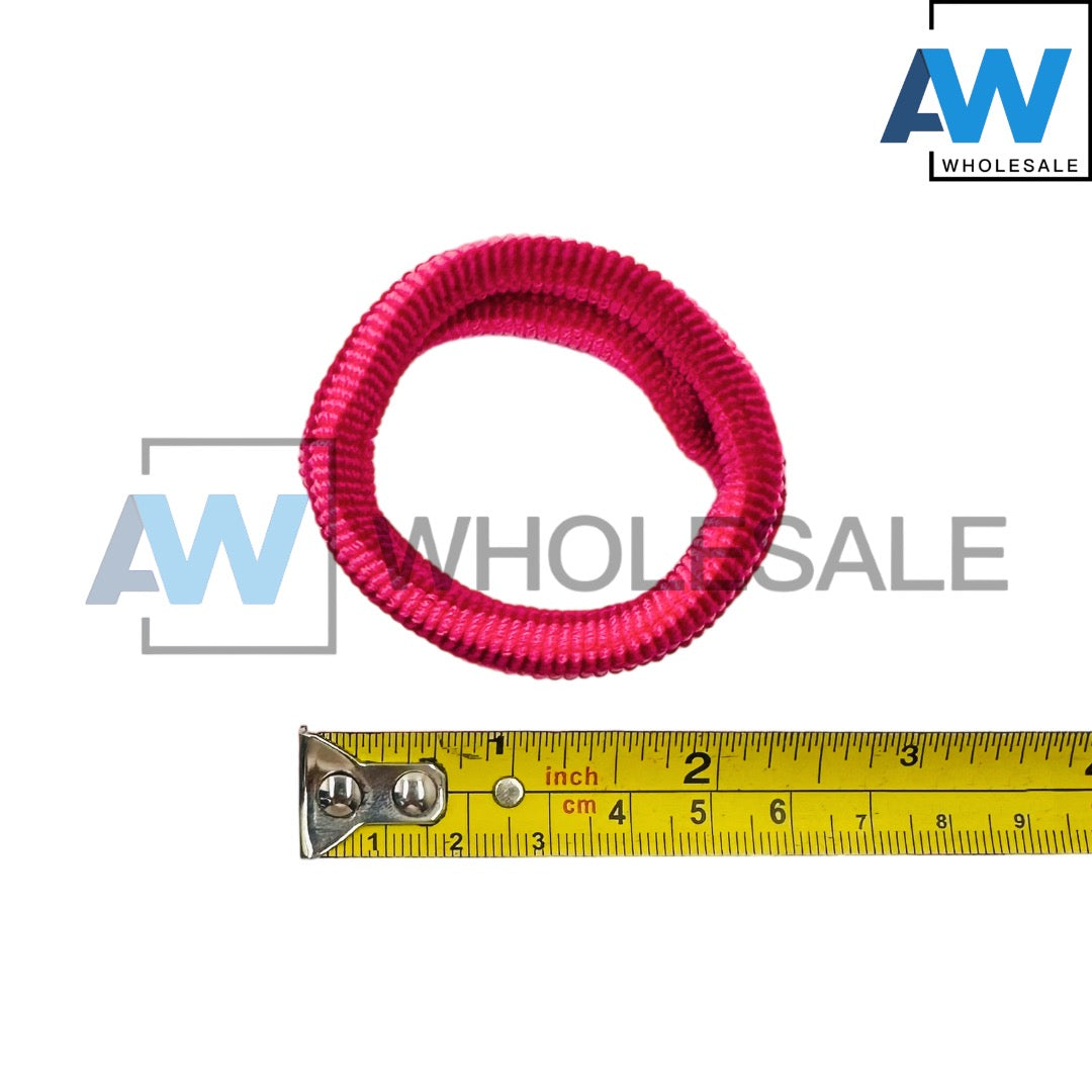 HP-02 (30 pcs) Stripe Fabric Hair Ties