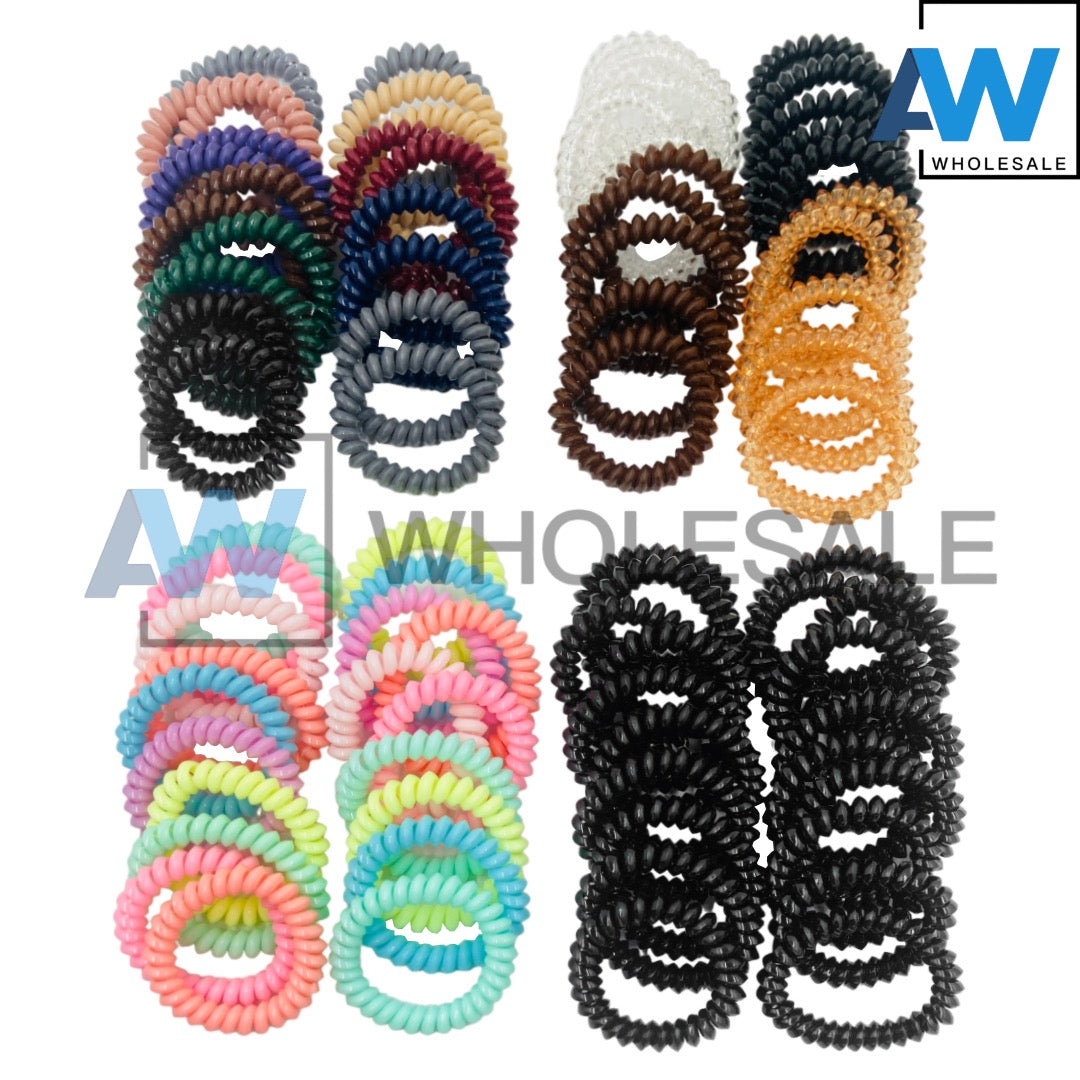HP-79C (20 pcs) Plain Telephone Wire Hair Ties