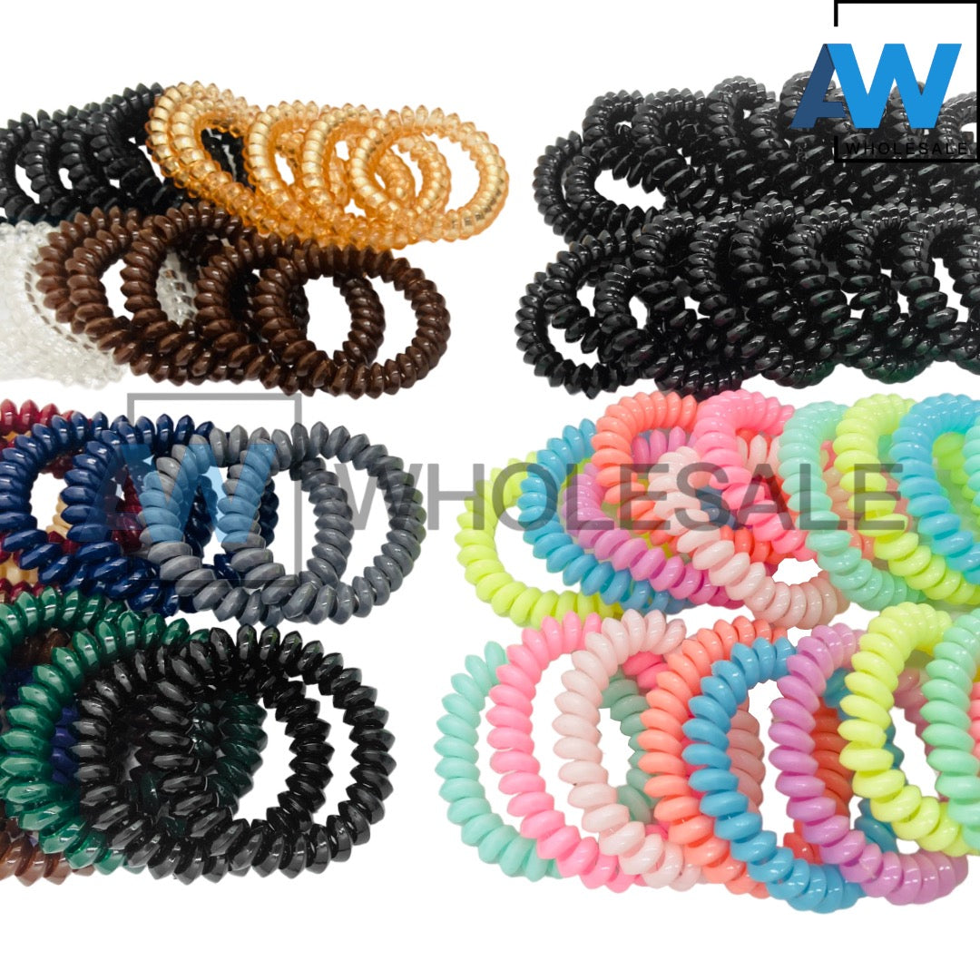 HP-79C (20 pcs) Plain Telephone Wire Hair Ties