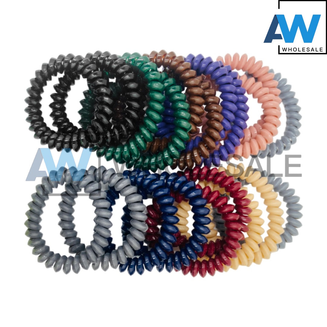 HP-79C (20 pcs) Plain Telephone Wire Hair Ties