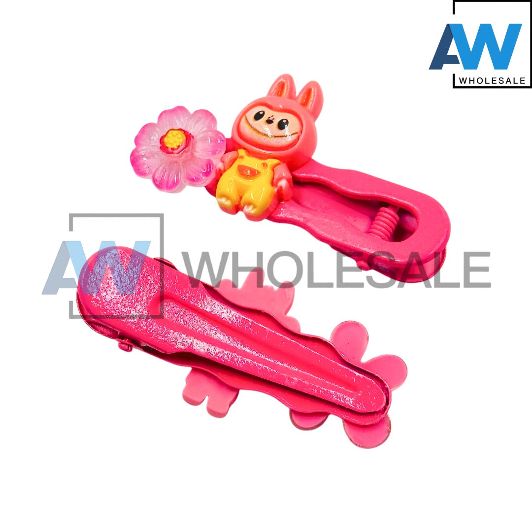 HPN-2220 (1 card) Labubu Hair Clip Sets