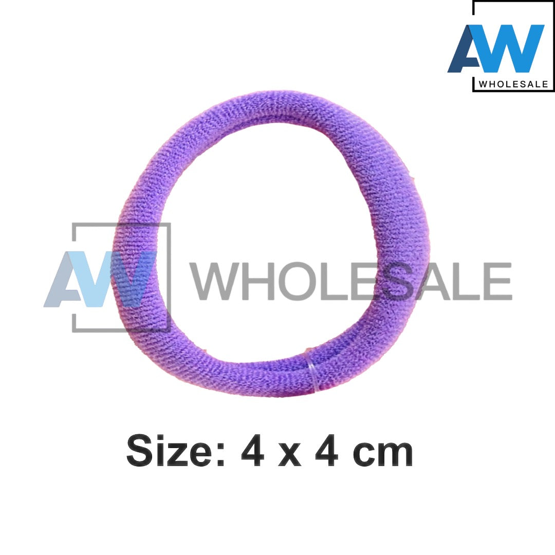 HPN-2275 (12 cards) 6 in 1 Plain Elastic Hair Ties