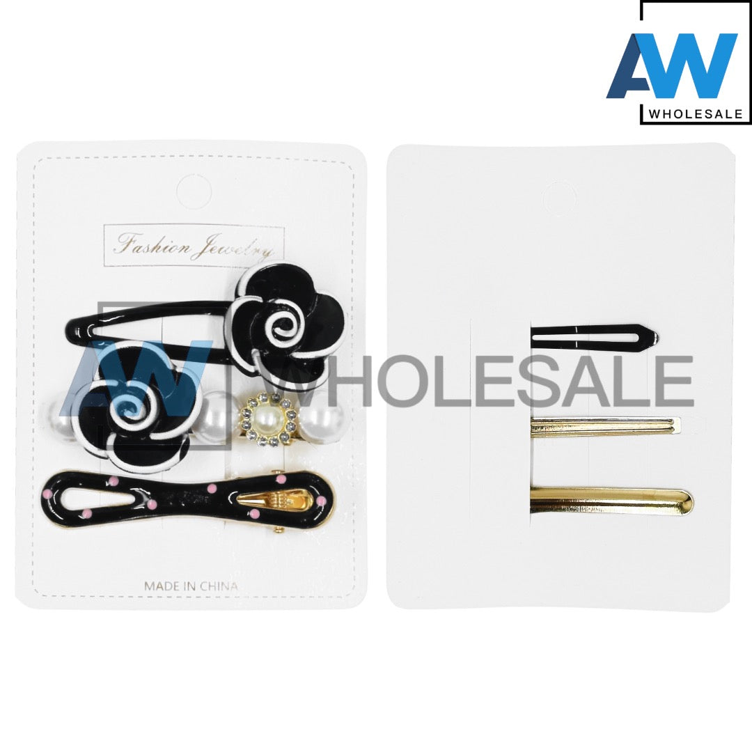 HPN-2301 (12 cards) 3 in 1 Hair Clip Set