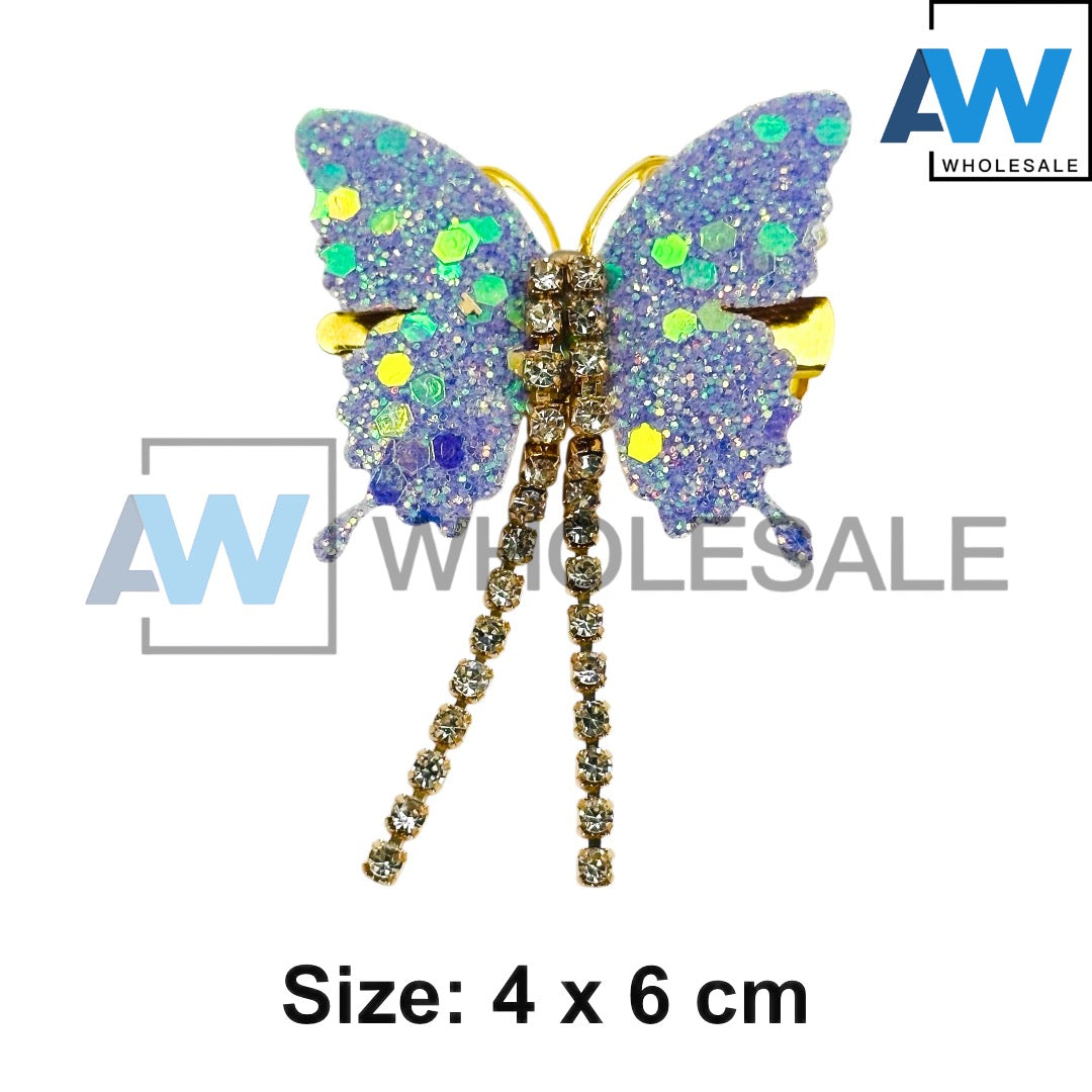 HPN-2310 (12 pcs) Pearl Golden Hair Clip