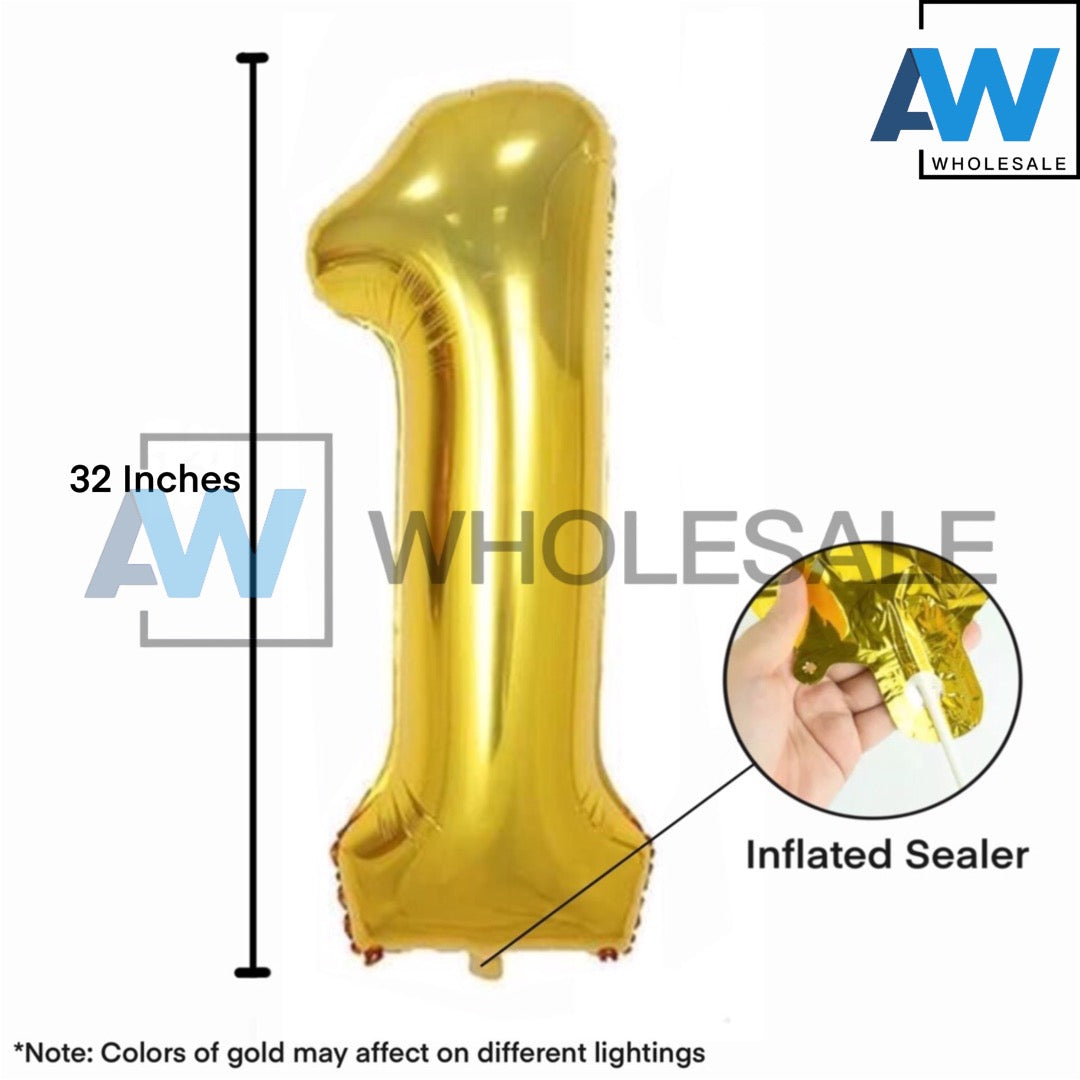 PS-317 (1 pc) 32 Inches Foil Number Balloons