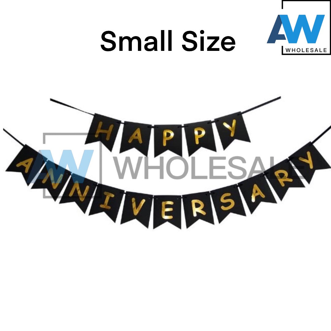 PS-189 (1 set) Happy Anniversary Banner