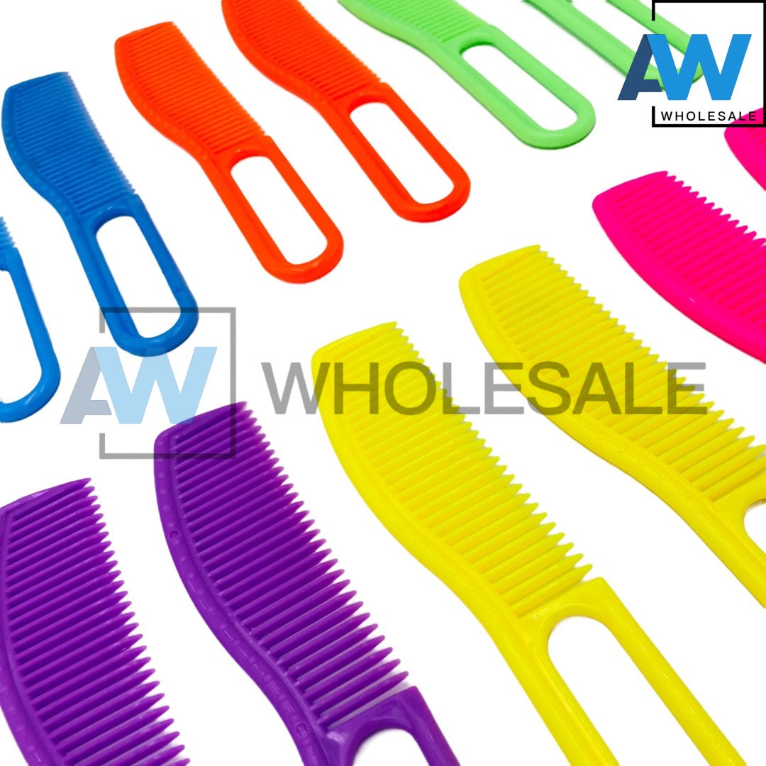 2013 (12 pcs) PVC Hair Combs