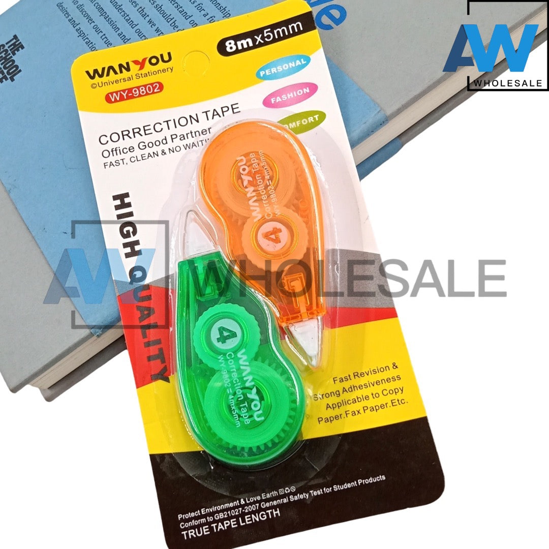 XP-1080 (1 card) 2 in 1 Correction Tape