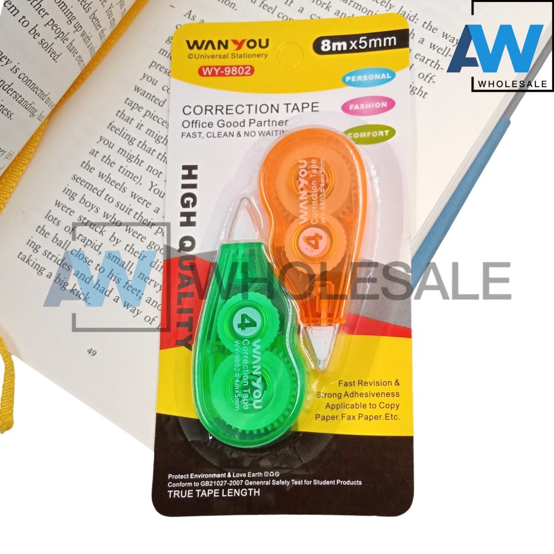 XP-1080 (1 card) 2 in 1 Correction Tape