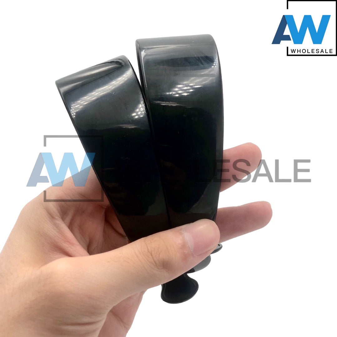 HB-1277AB (12 pcs) Glossy 4 cm Thick Headbands