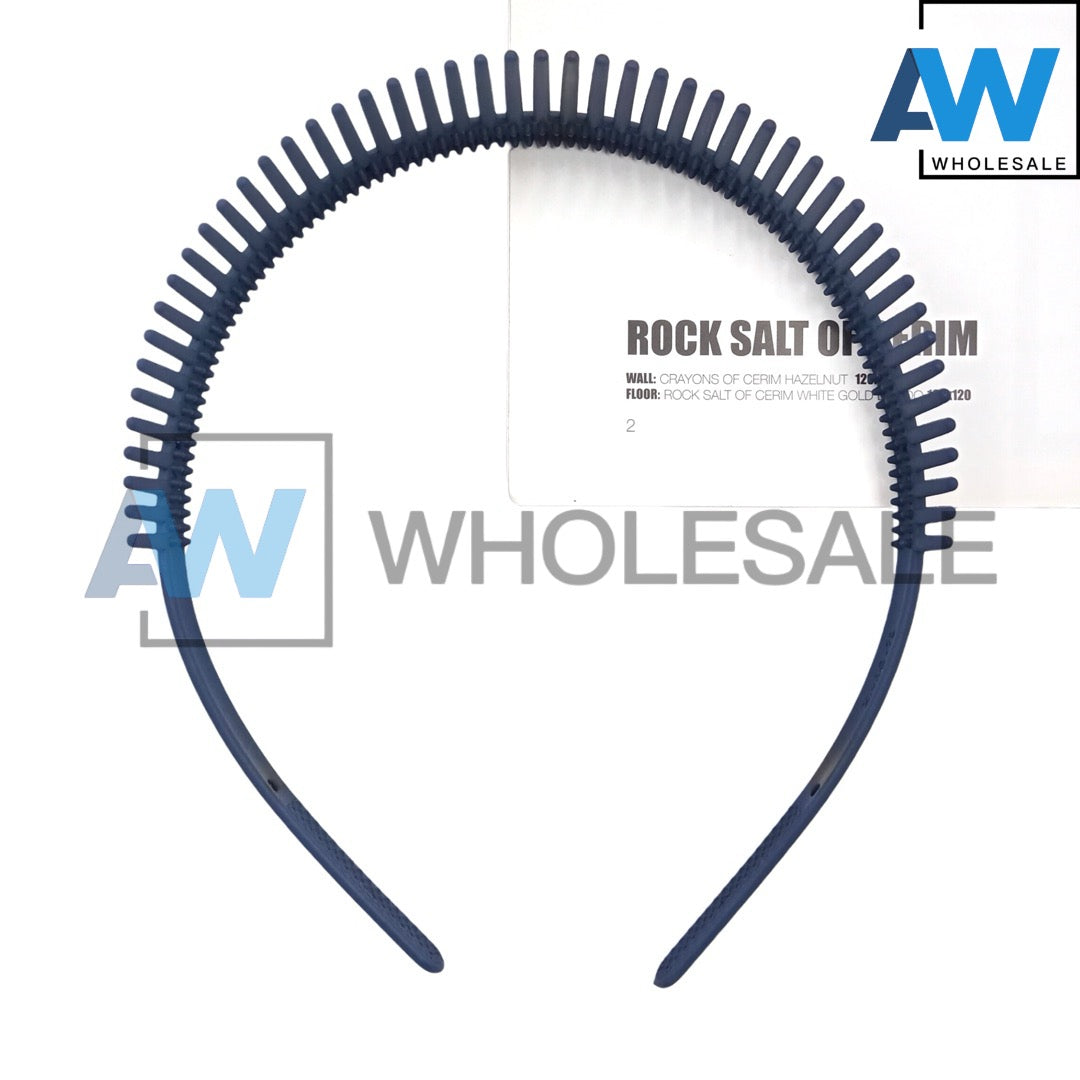 HB-1407 (12 pcs) Matte Headbands