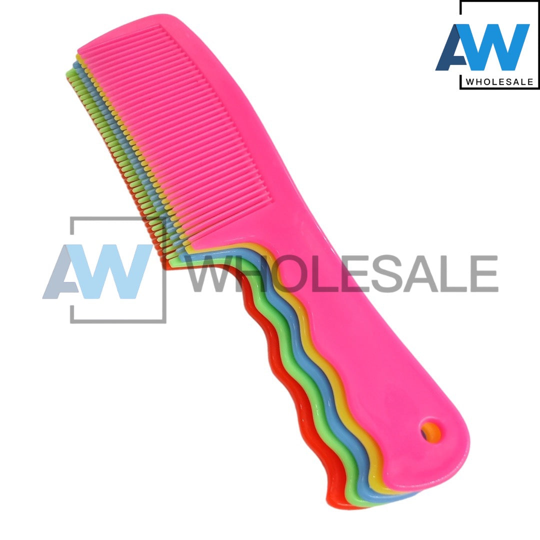 XP-566 (12 pcs) PVC Hair Combs