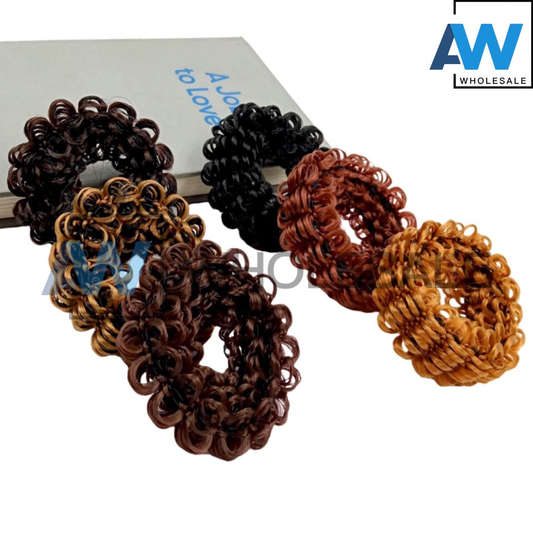 HP-164 (10 pcs) Hair Scrunchies Hair Ties