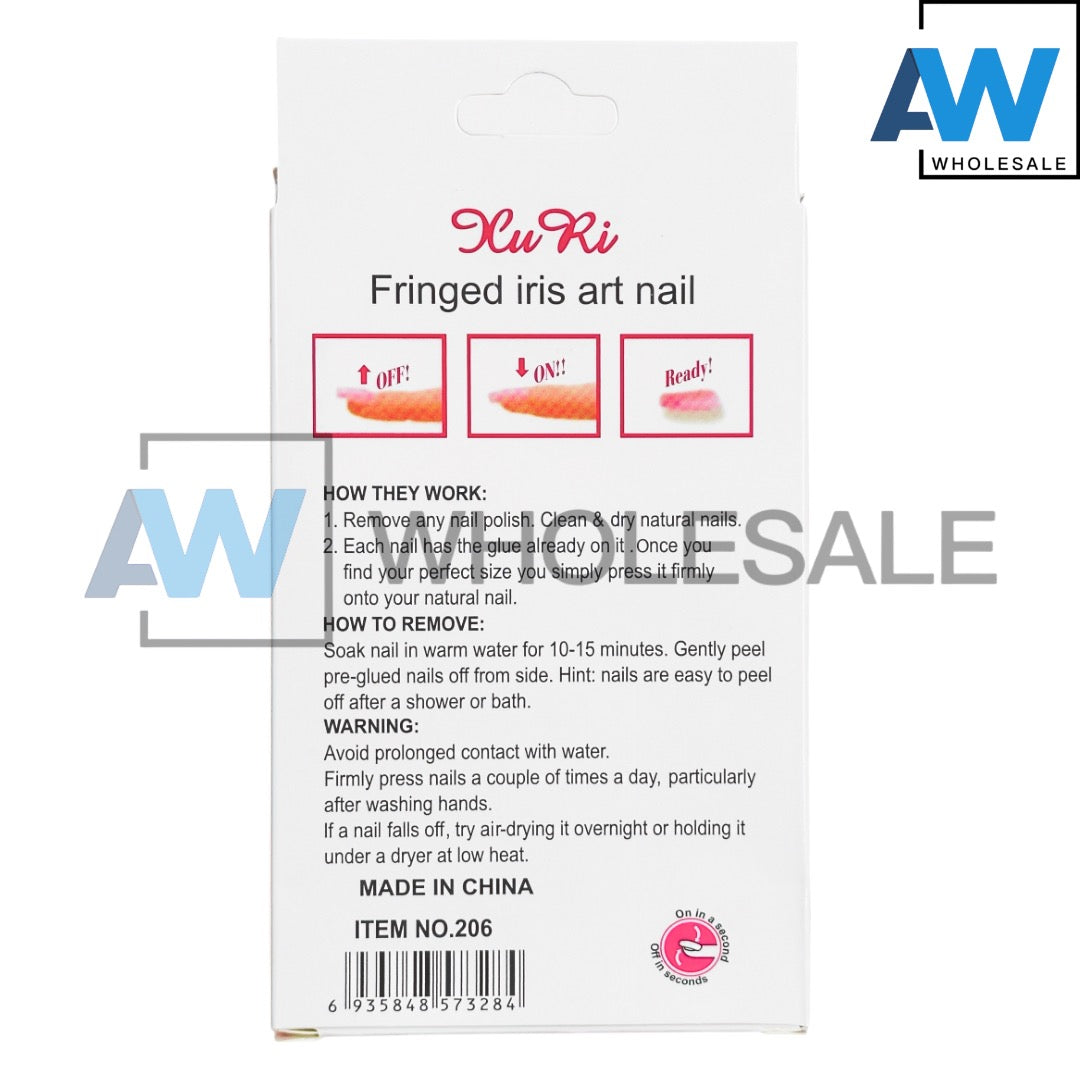 NA-05 (12 sets) 12 in 1 Nail Art Set with Adhesive