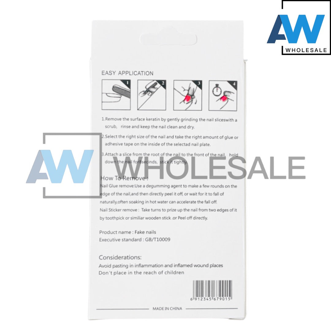 NA-44 (12 sets) 12 in 1 Nail Art Set With Adhesive