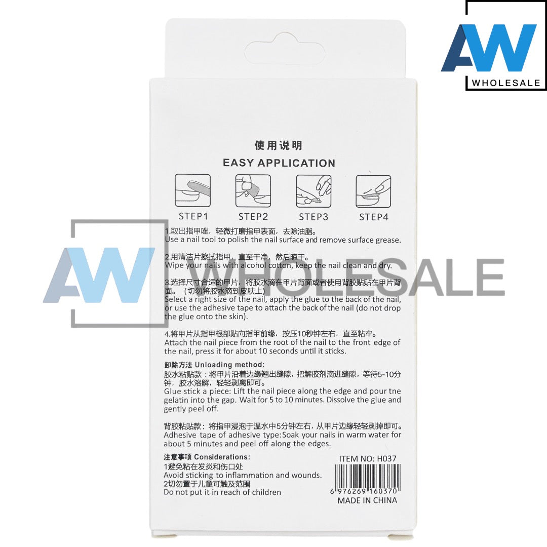 NA-49 (12 sets) 12 in 1 Nail Art Set with Adhesive