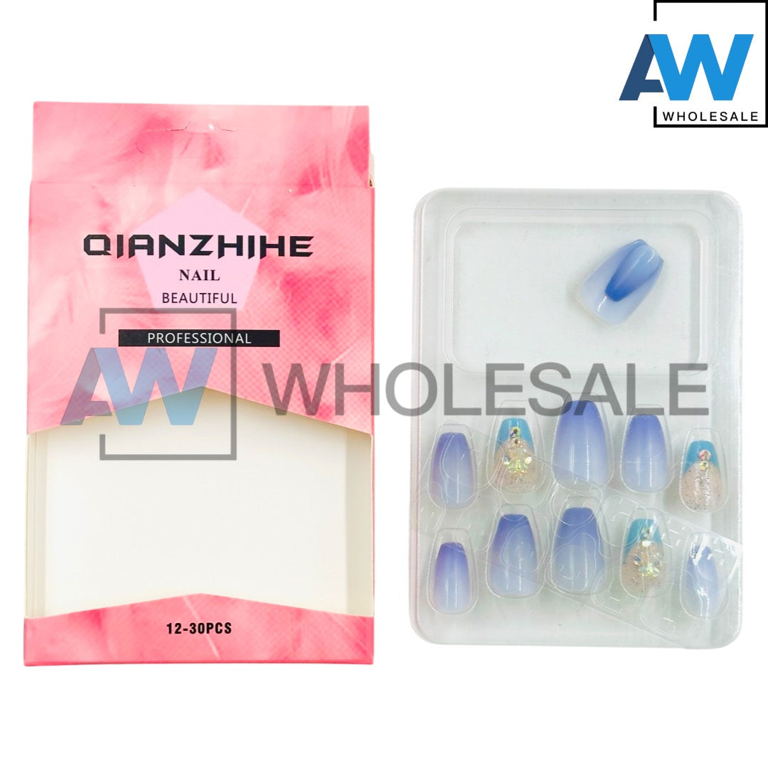 NA-50 (12 sets) 12 in 1 Nail Art Set With Adhesive