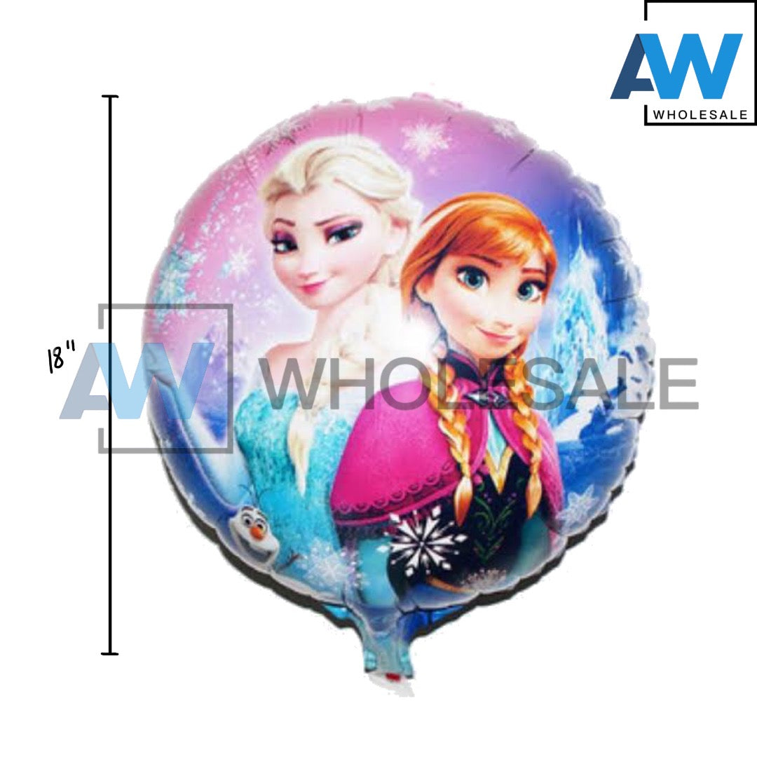 PS-344 (1 pc) Happy Birthday Round Foil Balloon