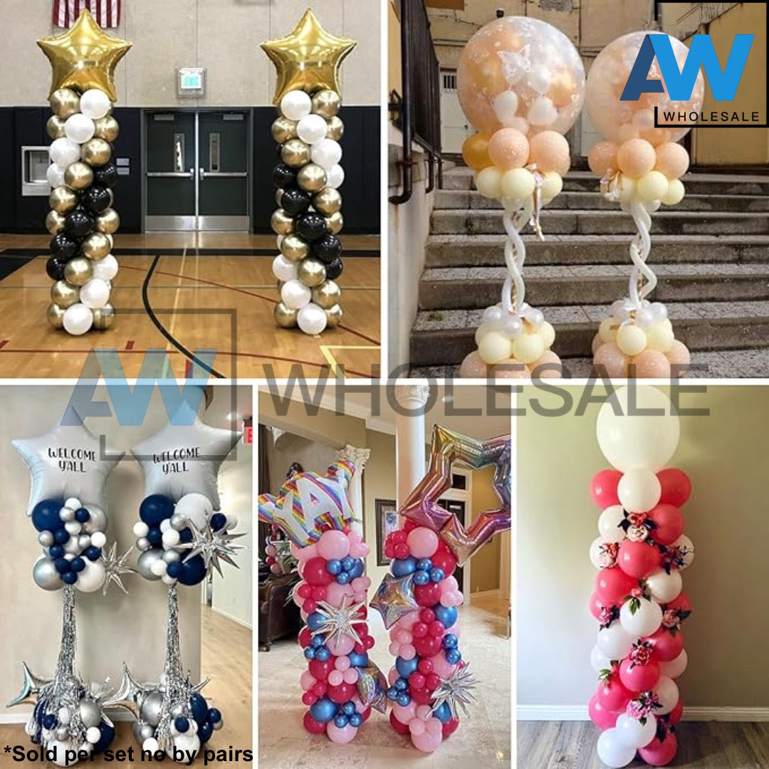 PS-121 (1 set) Metal 1.5 Meter Balloon Stand Kit