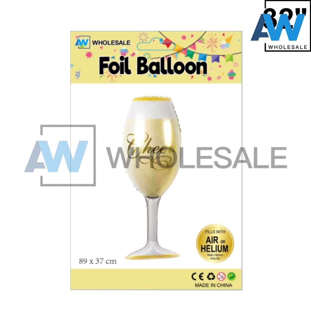 PS-384 (1 card) 32 Inches Alcohol Series Balloons