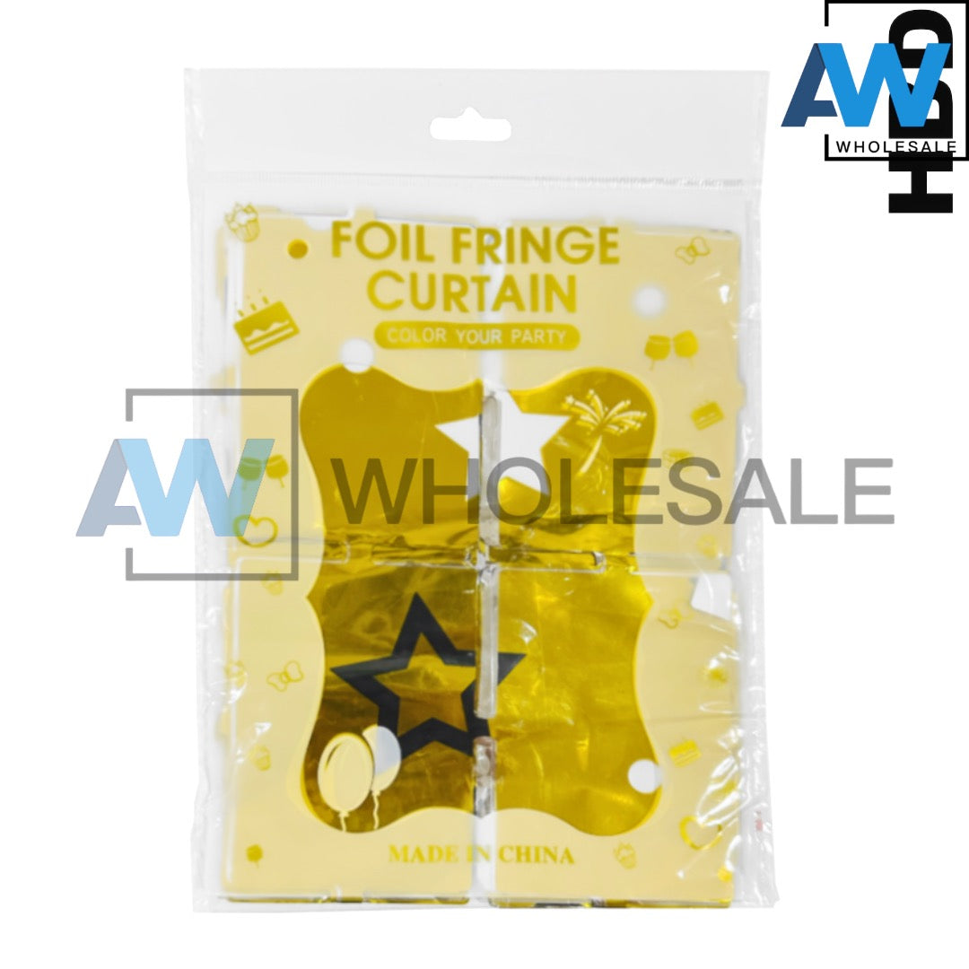 PS-404 (1 pc) Square Tile HBD Foil Curtain