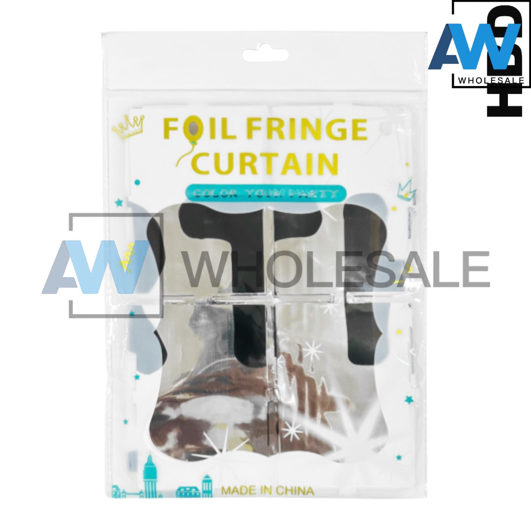 PS-404 (1 pc) Square Tile HBD Foil Curtain