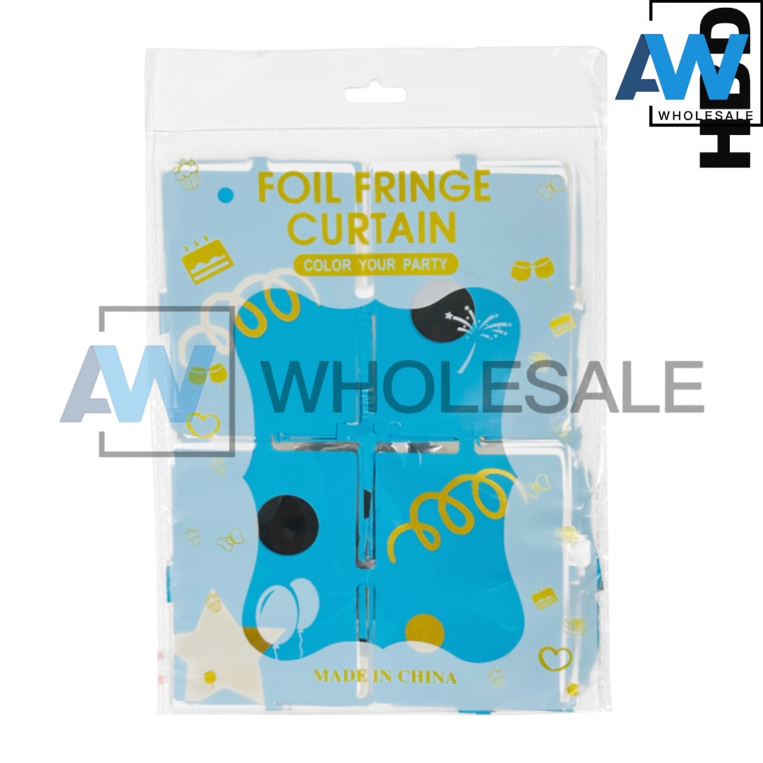 PS-404 (1 pc) Square Tile HBD Foil Curtain