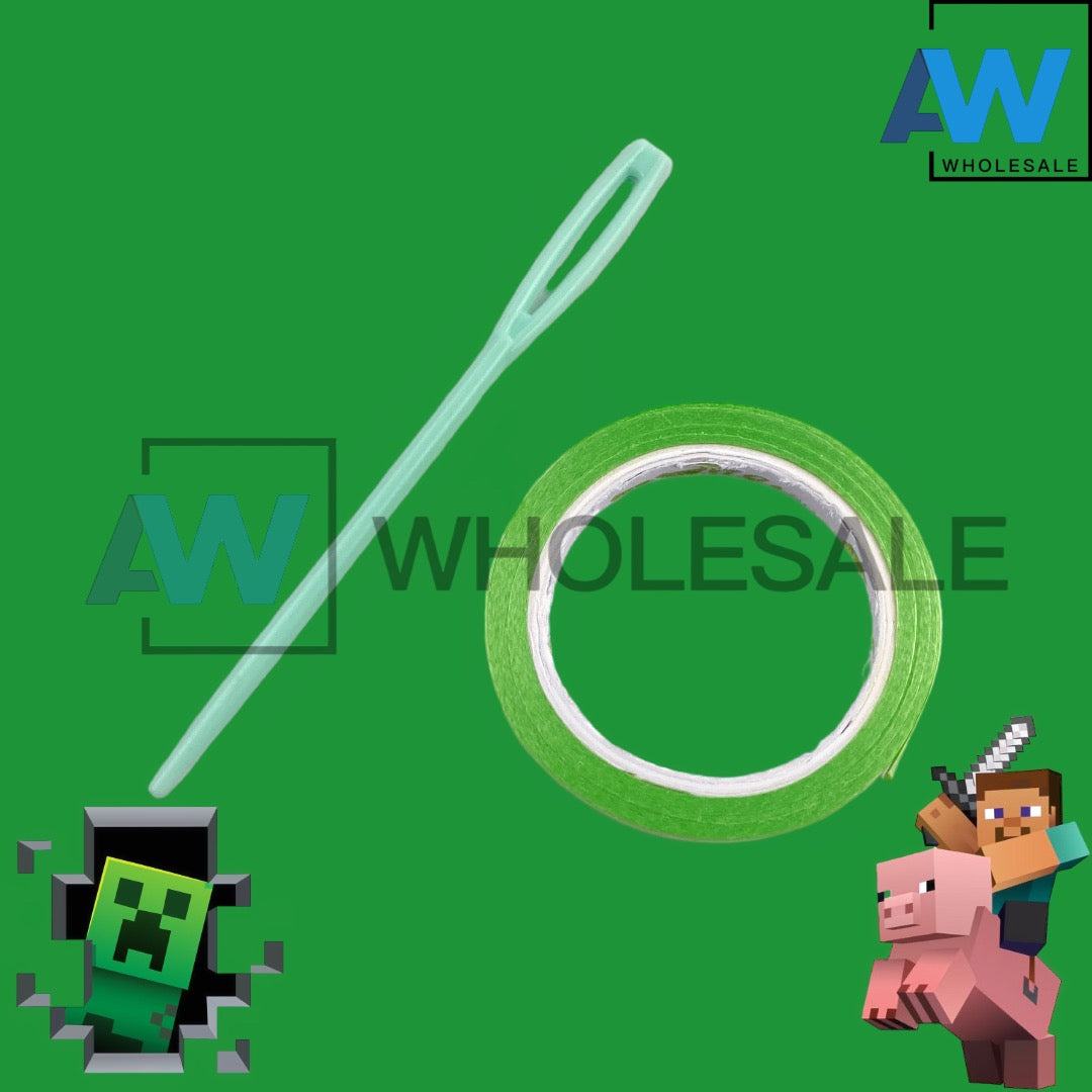 PS-441 (1 set) Minecraft Happy Birthday Banner