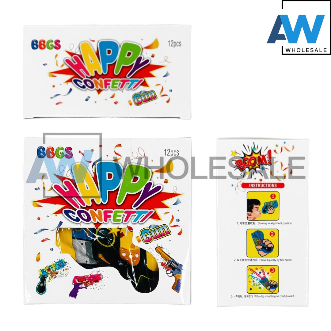 PS-461 (12 pcs) Confetti Popper Gun
