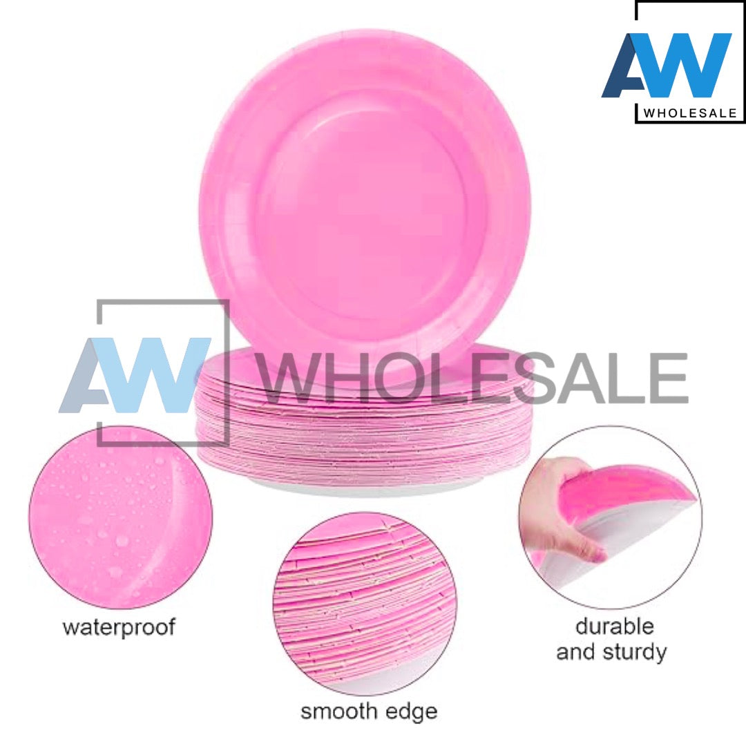 PS-464 (10 pcs) 9 Inch Disposable Paper Plates