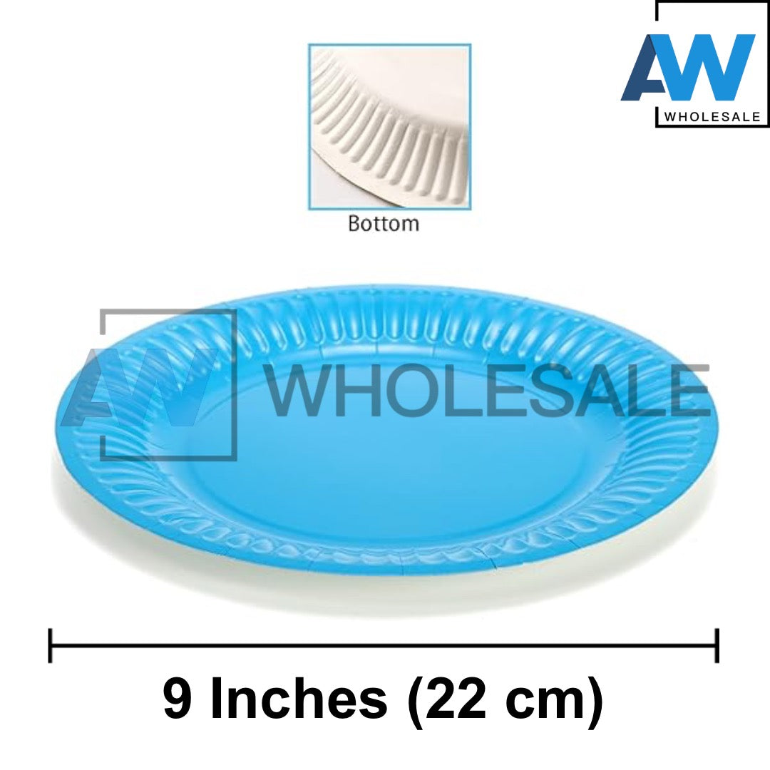 PS-464 (10 pcs) 9 Inch Disposable Paper Plates