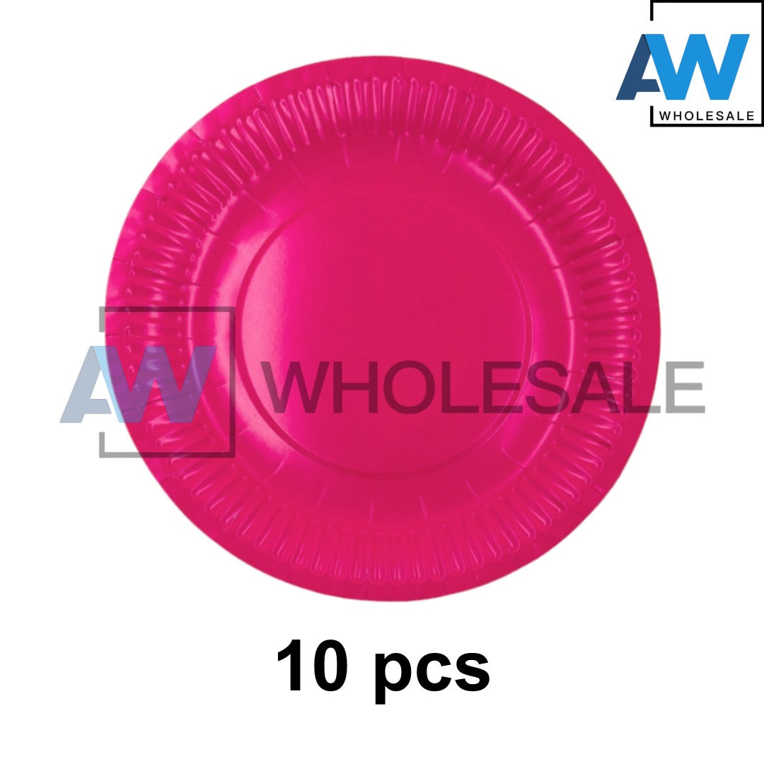 PS-464 (10 pcs) 9 Inch Disposable Paper Plates