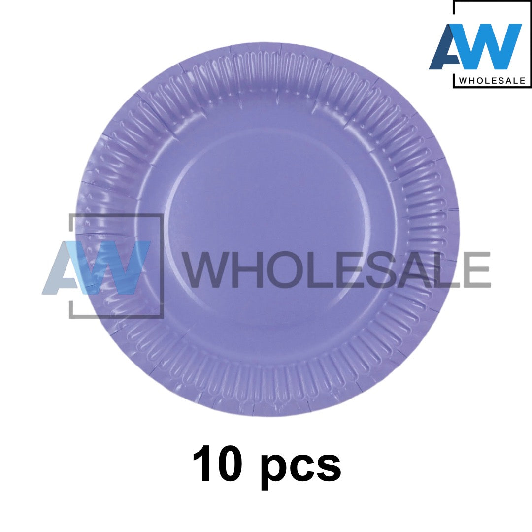 PS-464 (10 pcs) 9 Inch Disposable Paper Plates