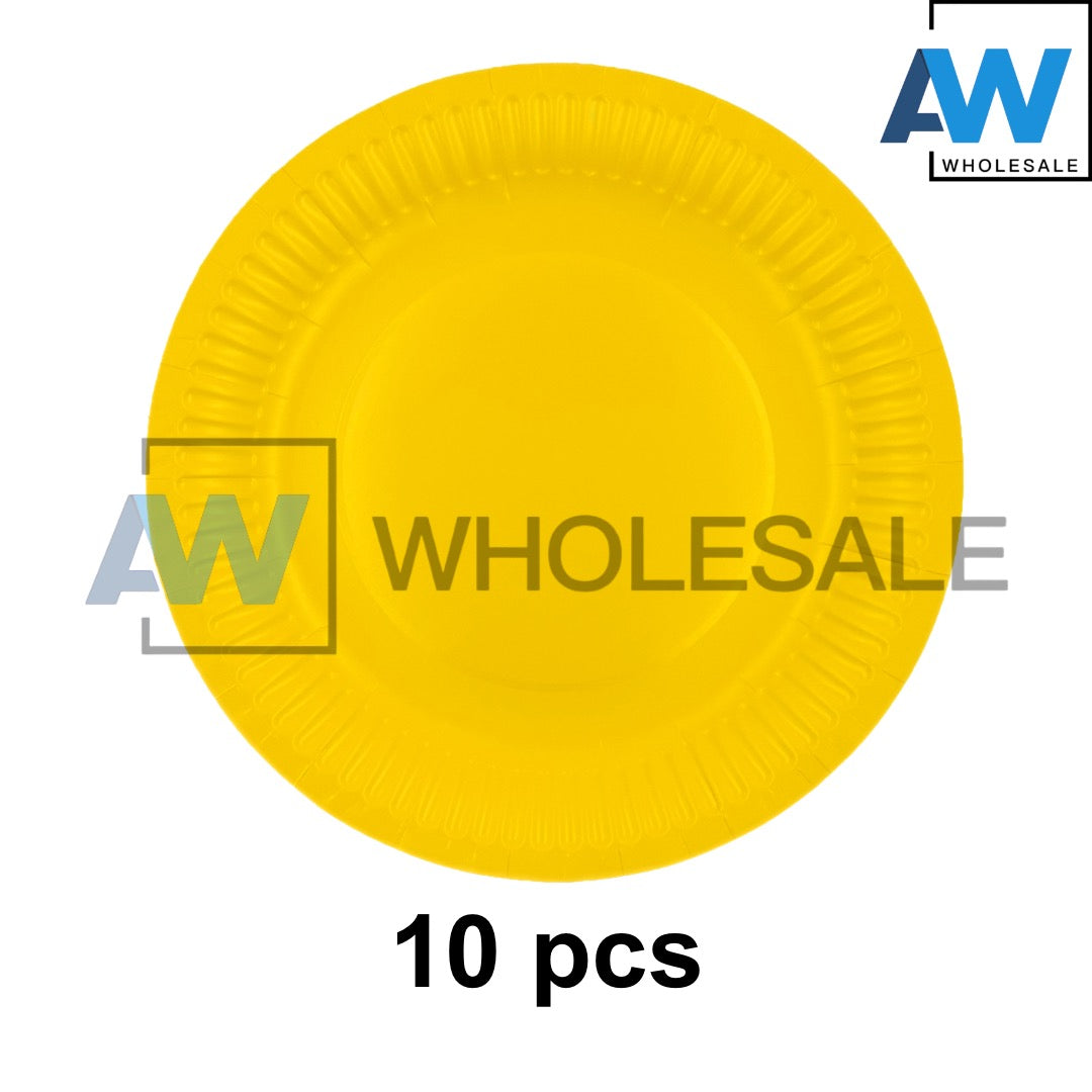 PS-464 (10 pcs) 9 Inch Disposable Paper Plates