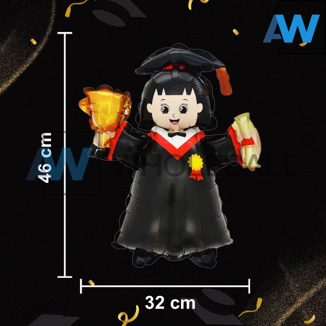 PS-470 (1 set) 5 in 1 Graduation Balloon Set